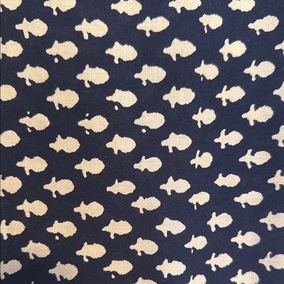 Christy Dawn Black and White Long Sleeve Wrap Tie Front Dress - Picture 6 of 6